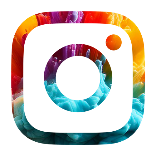 Themed instagram icon